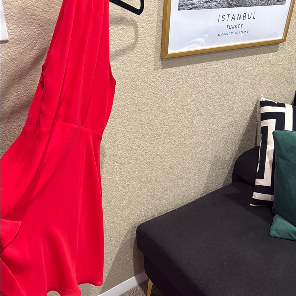 Express Red Backless Dress Excellent Condition - Picture 4 of 4